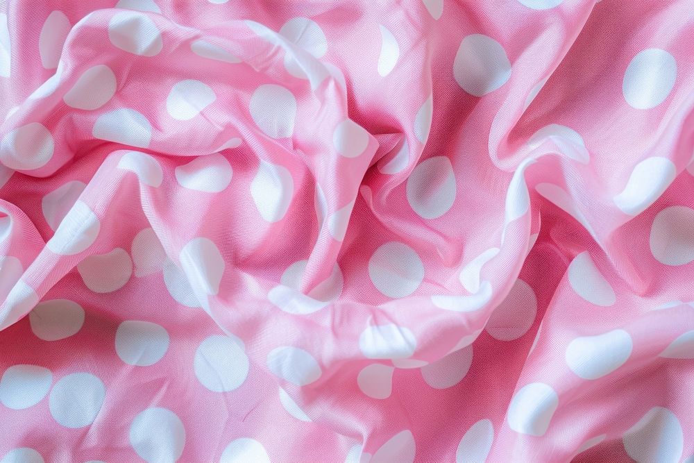Polka dot backgrounds pattern silk.