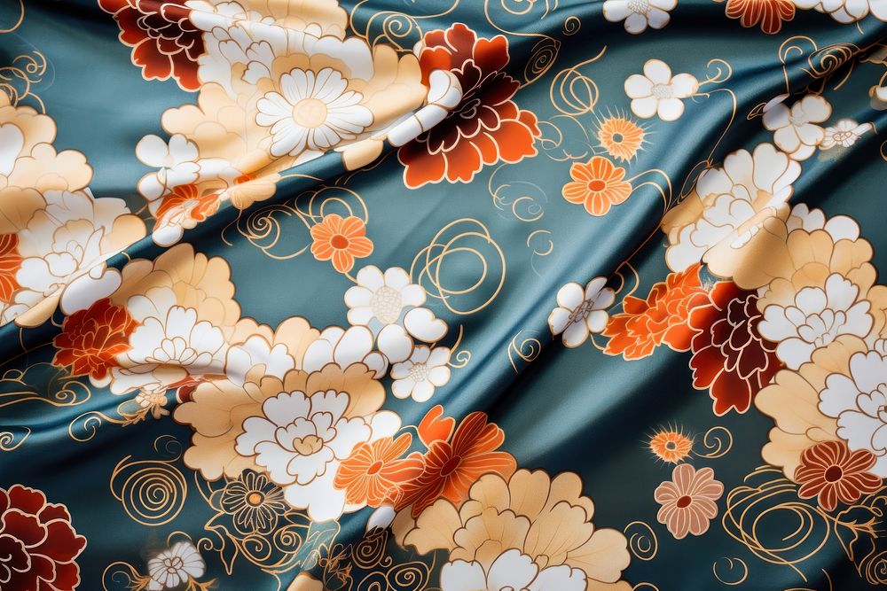 Shogun Castle pattern backgrounds clothing textile.
