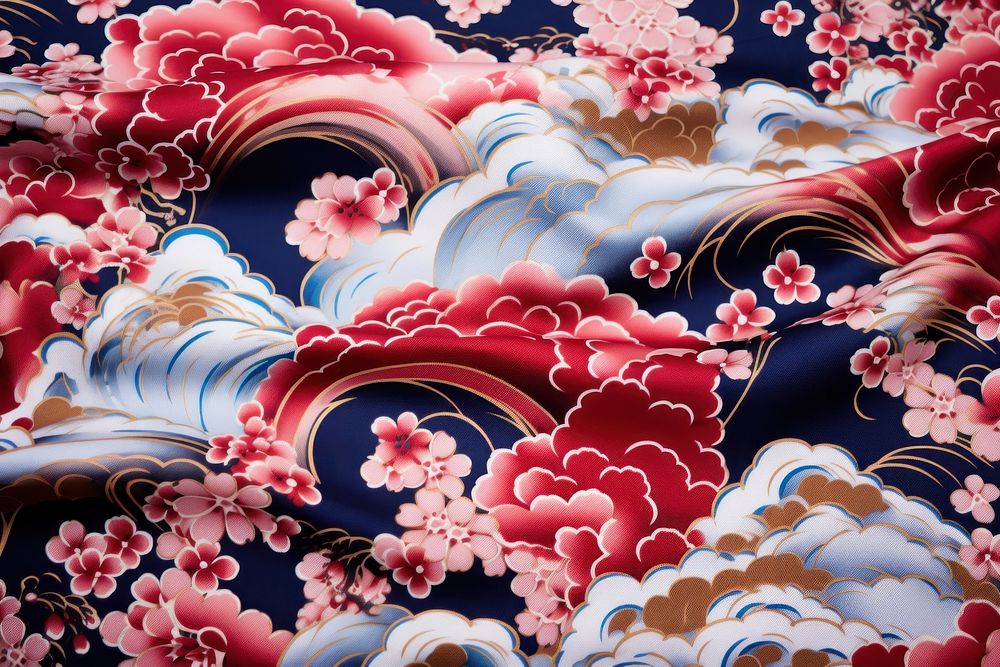 Shogun Castle pattern backgrounds art creativity.
