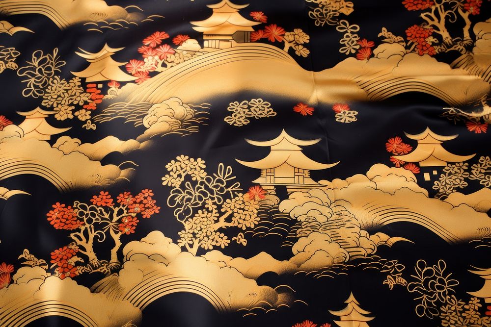 Shogun Castle pattern backgrounds creativity tradition.