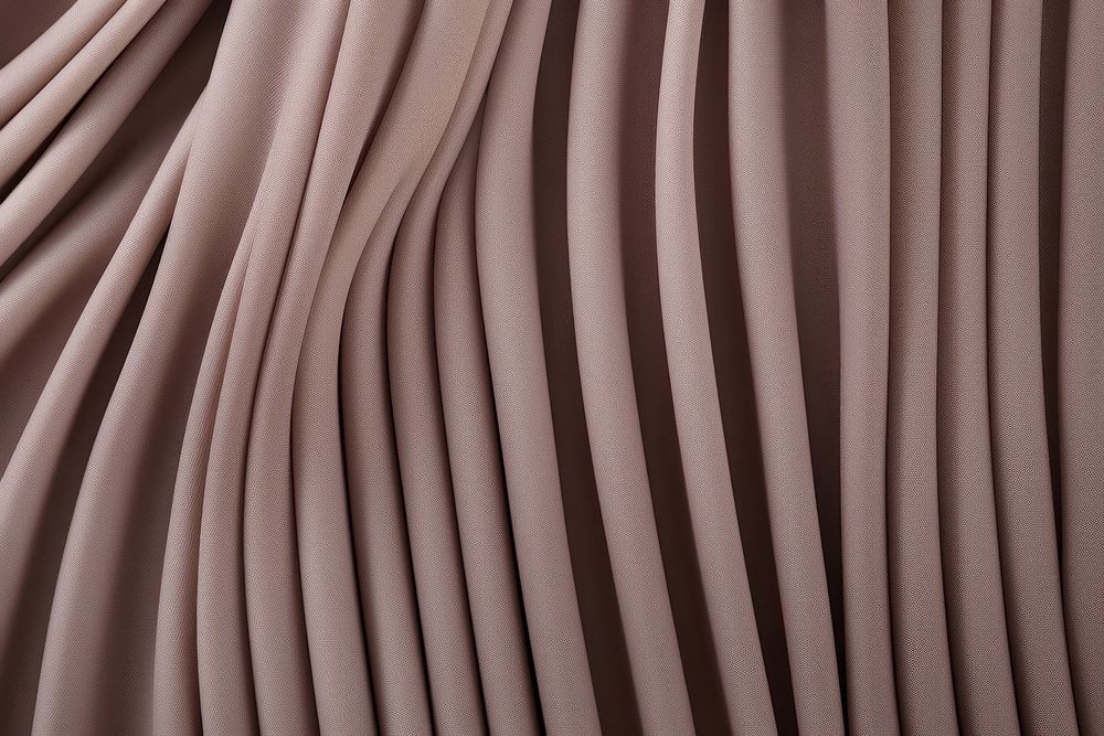 Taupe pleated polyester texture furniture velvet.