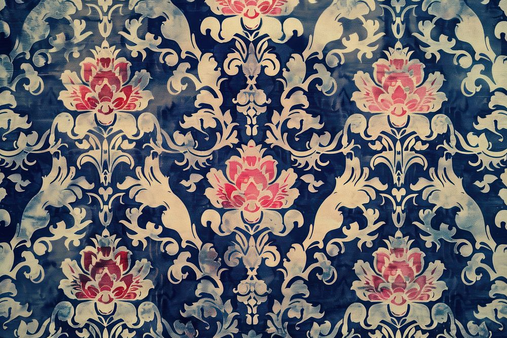 Vintage pattern backgrounds wallpaper tapestry.