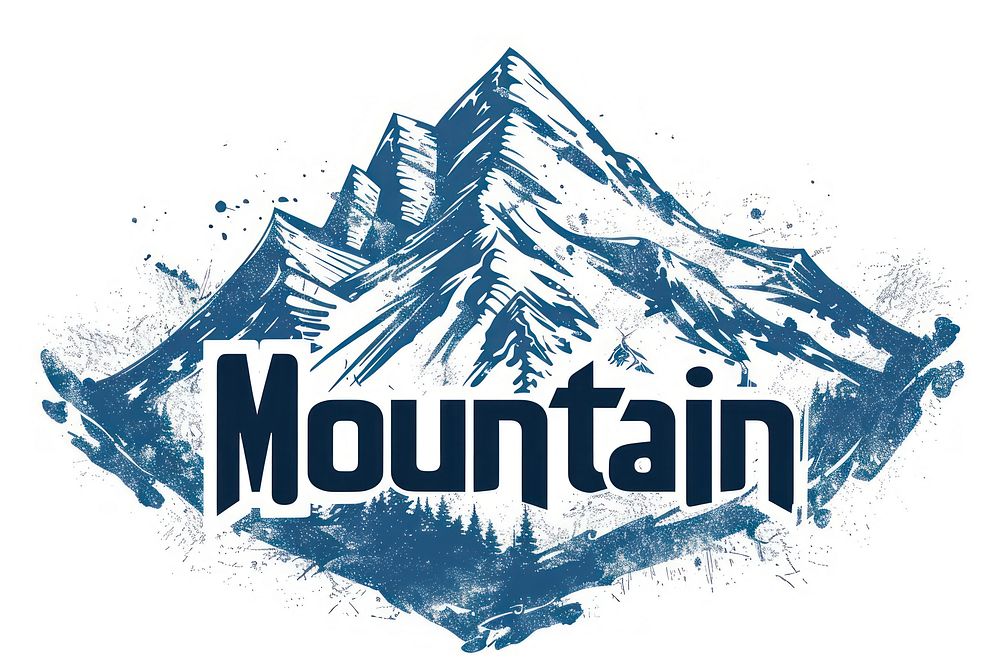 Mountain logo outdoors dynamite weaponry.