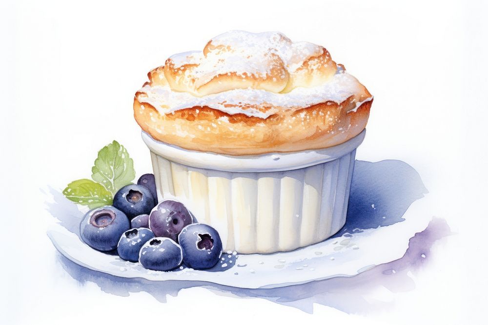 Blueberry produce dessert pastry.