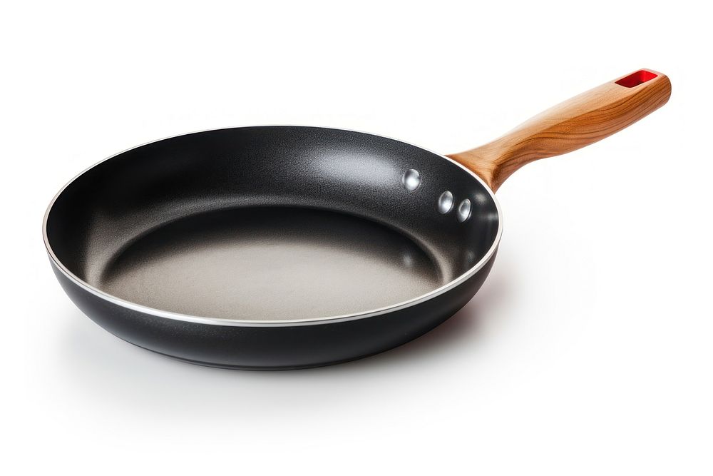 Frying pan wok white background frying pan.
