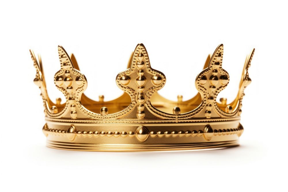 Gold Crown crown white background spirituality.