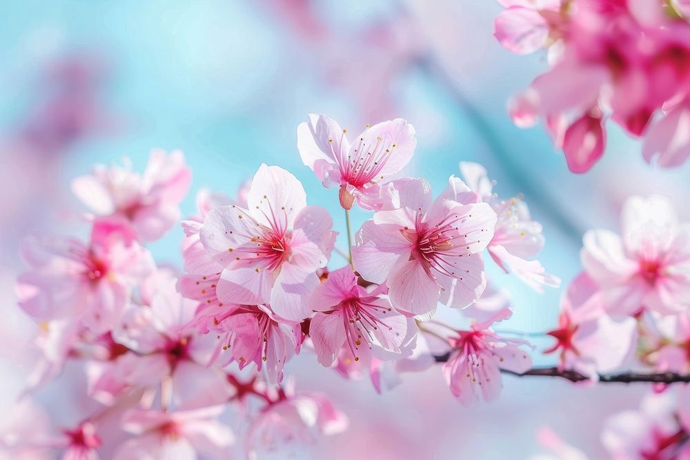 Cherry blossom spring outdoors flower.