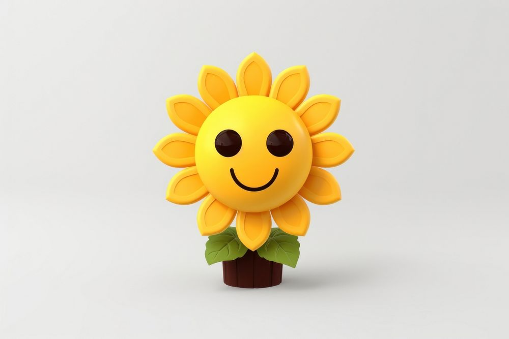 Cute pixel sunflower object asteraceae blossom daisy.