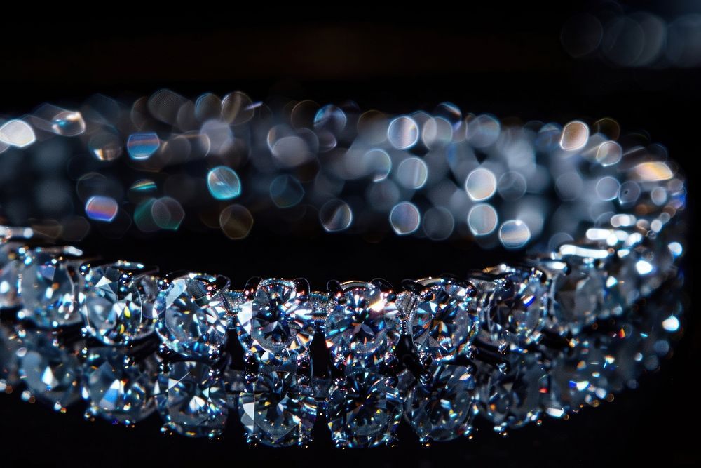 Diamond bracelet accessories chandelier medication.