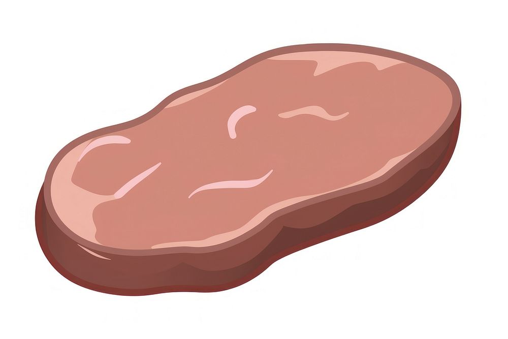 Pork liver ketchup food meat.