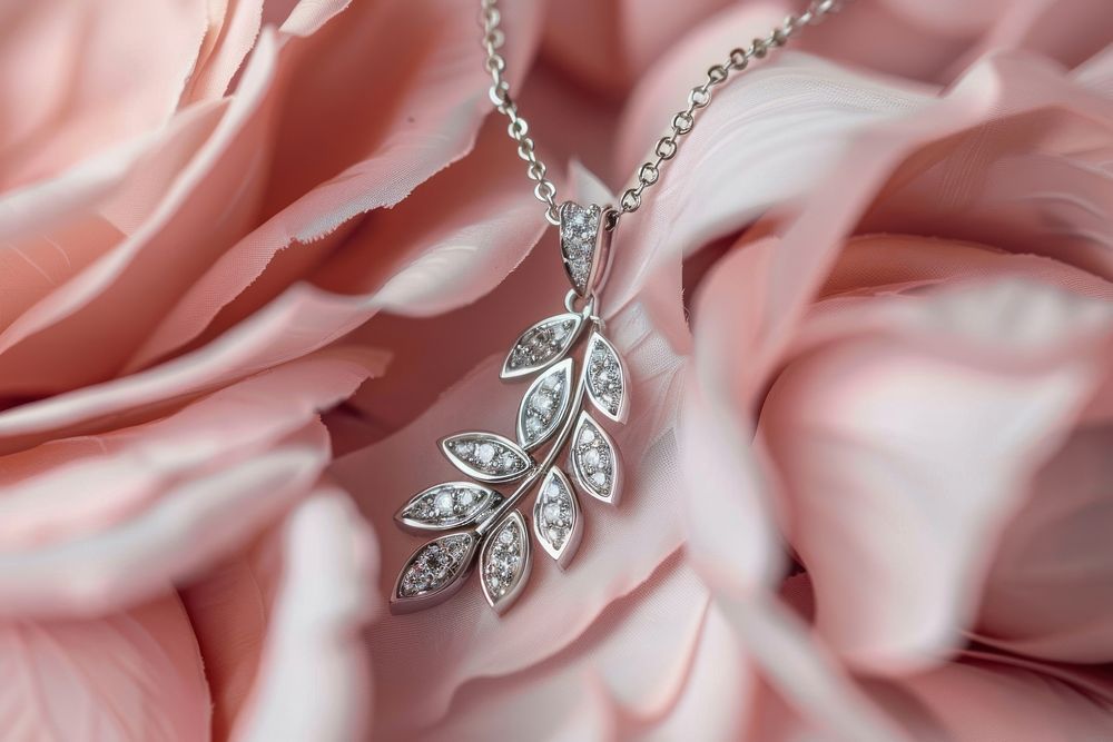 Necklace gemstone diamond accessories.