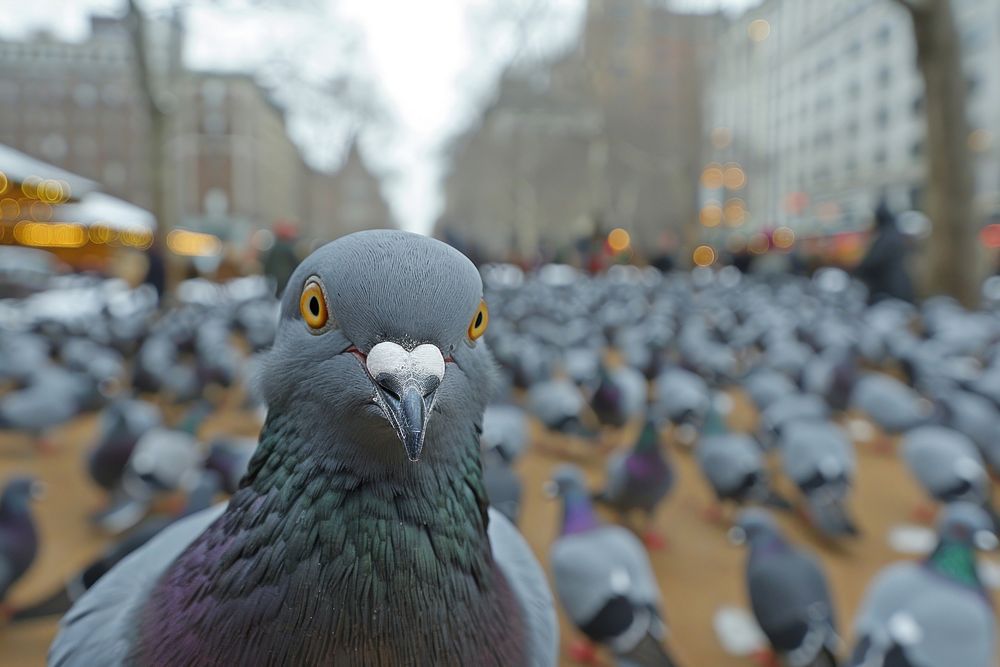 Pigeon pigeon bird animal.