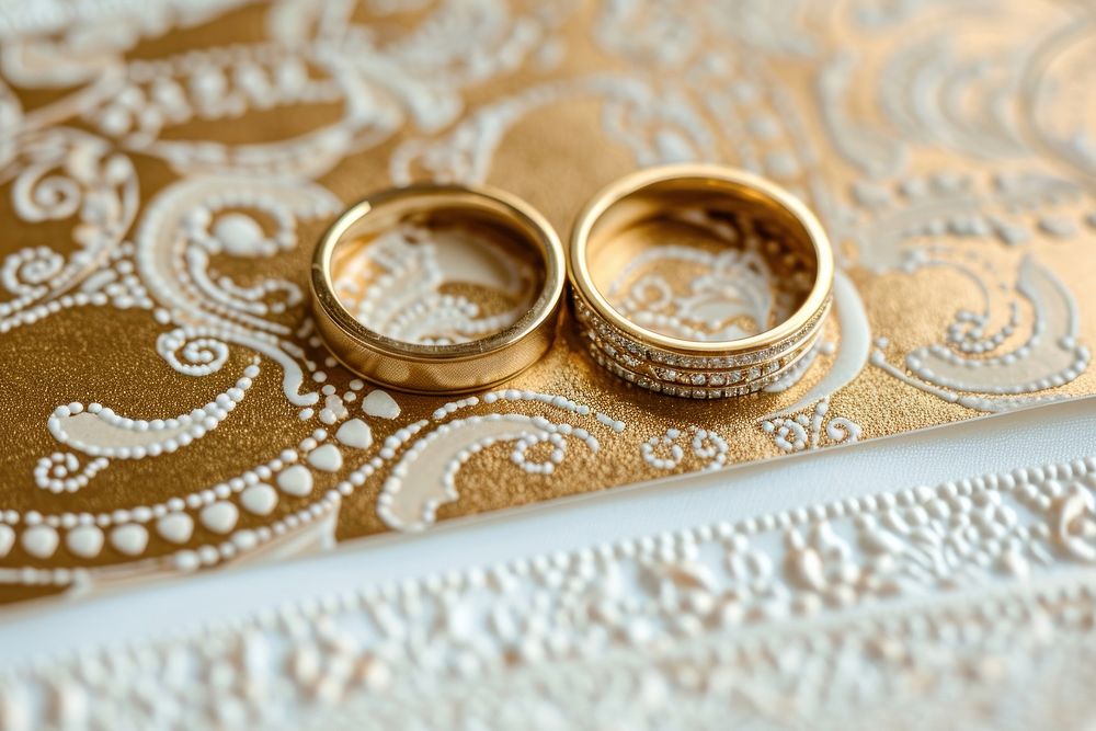 Gold Wedding rings accessories accessory jewelry.