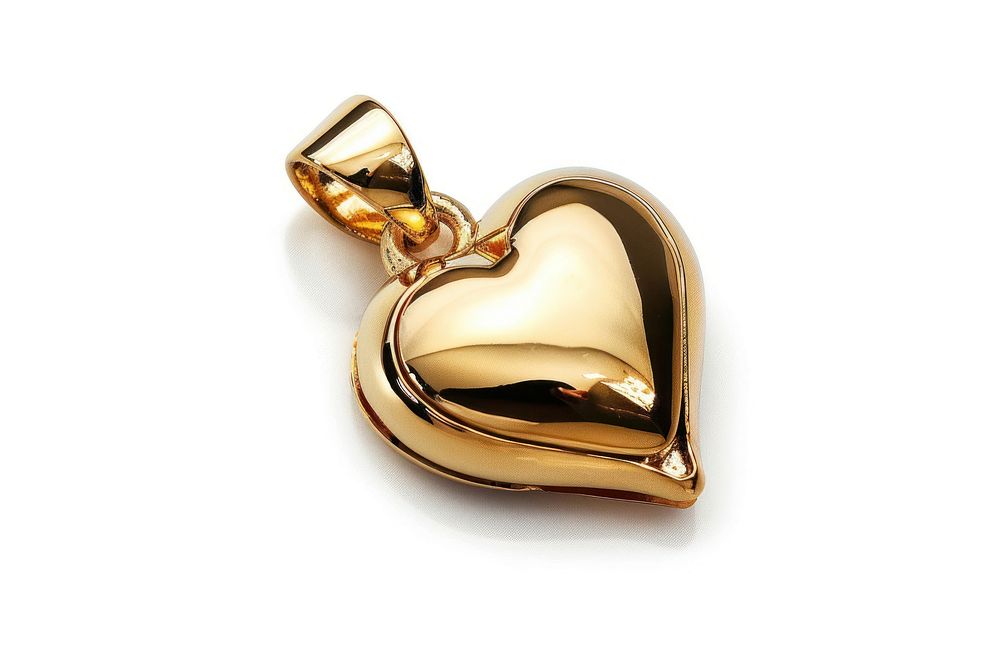 Golden heart pendant accessories accessory jewelry.