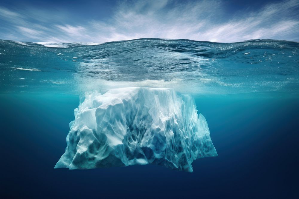 Iceberg iceberg floating outdoors.