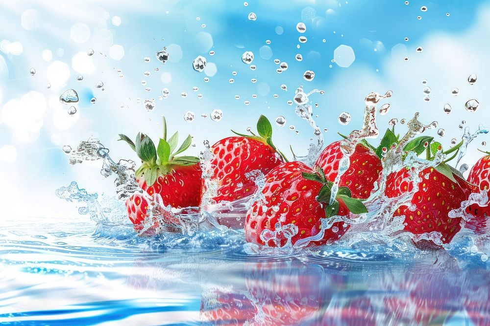Strawberries strawberry fruit produce.