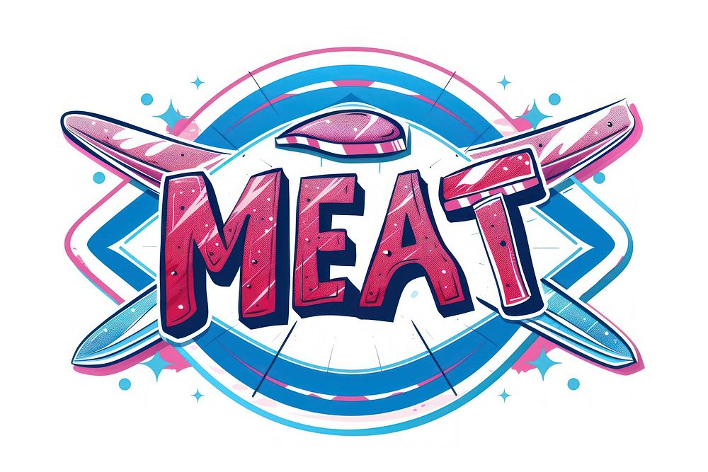 Logo of Butcher meat shop logo graphics animal.