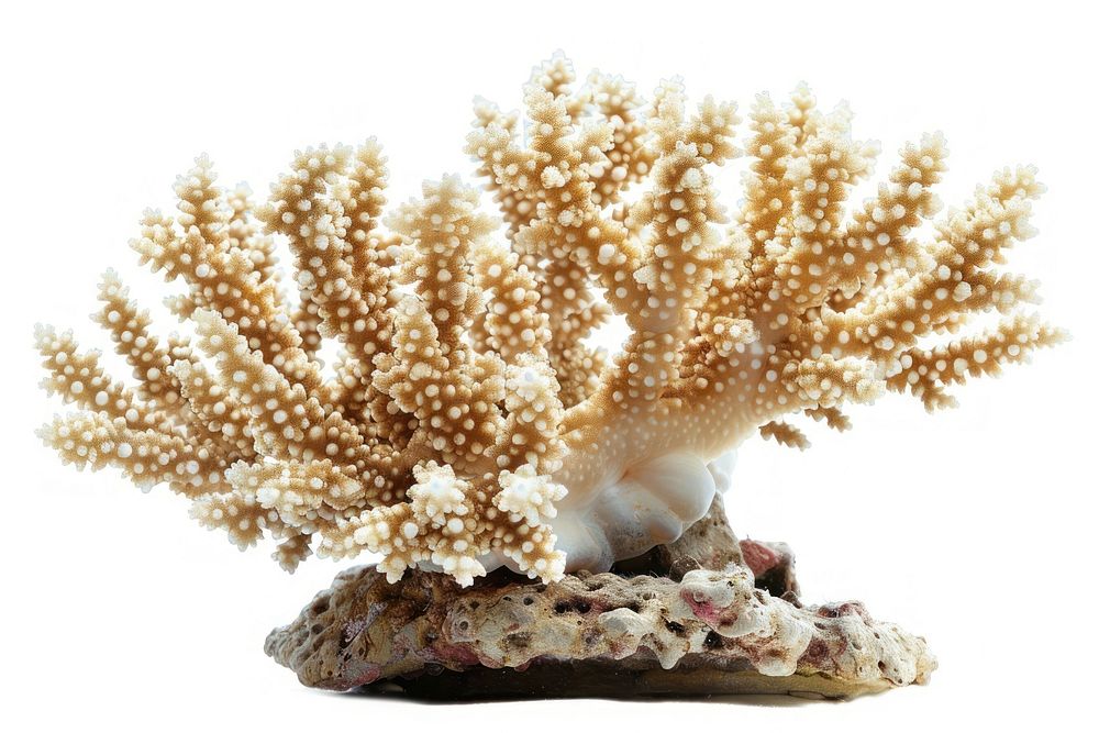 A coral invertebrate chandelier outdoors.