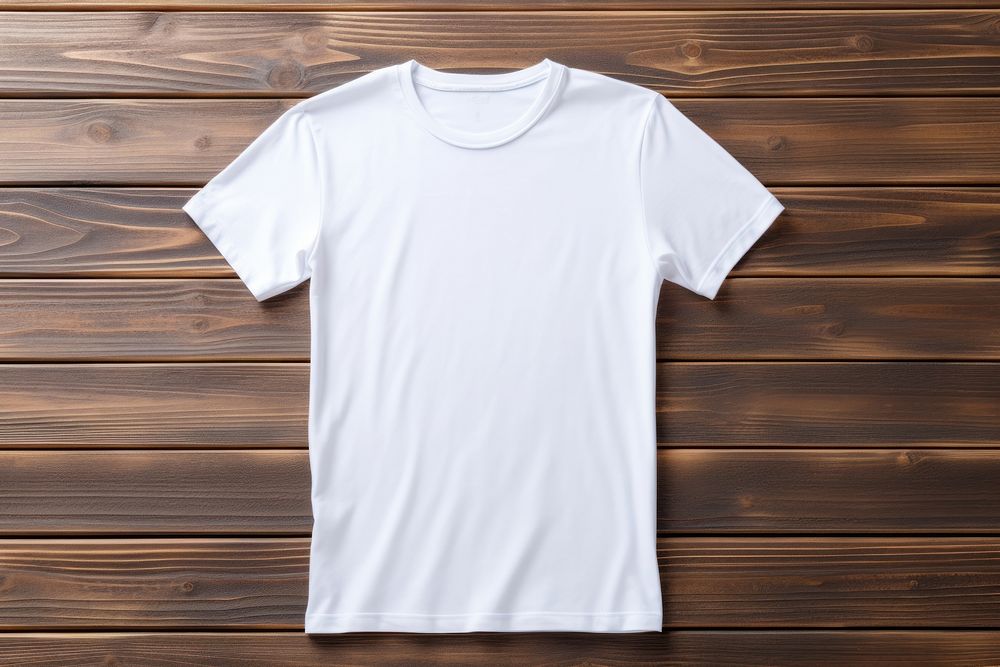 Blank white tshirt apparel clothing t-shirt.
