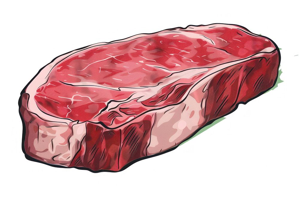 Meat icon steak meat diaper.