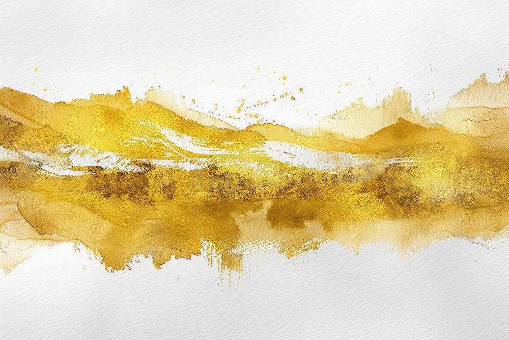 Gold and white paper backgrounds painting.