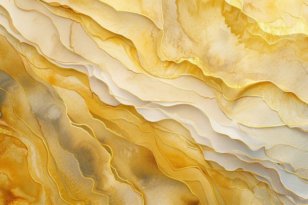 Gold backgrounds abstract rock.