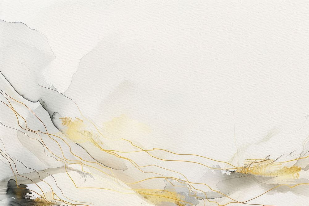 Gold and white backgrounds drawing sketch.