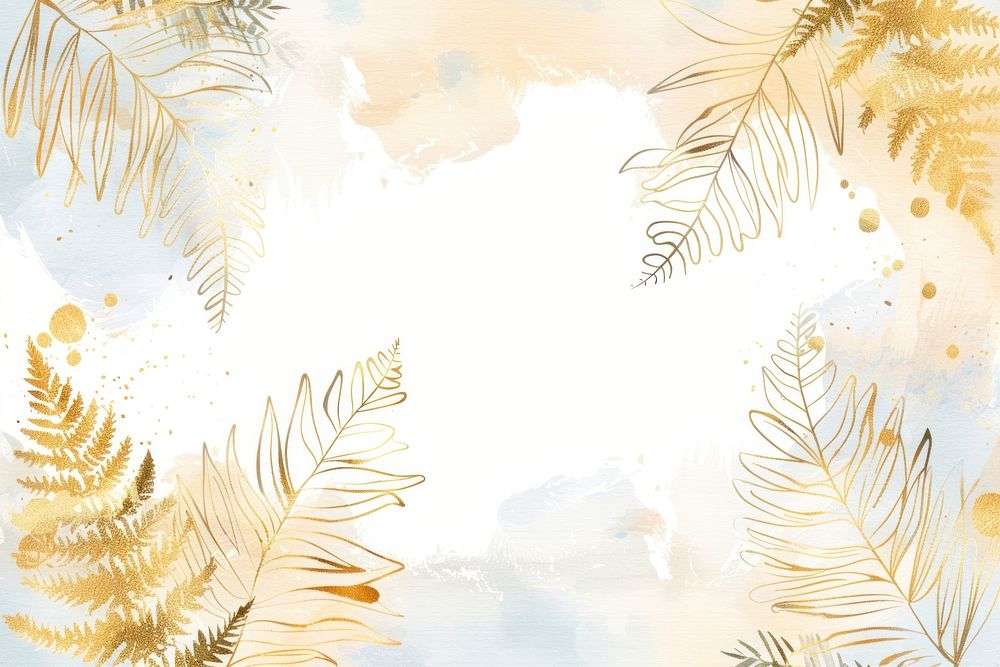 Fern lraves backgrounds outdoors pattern.