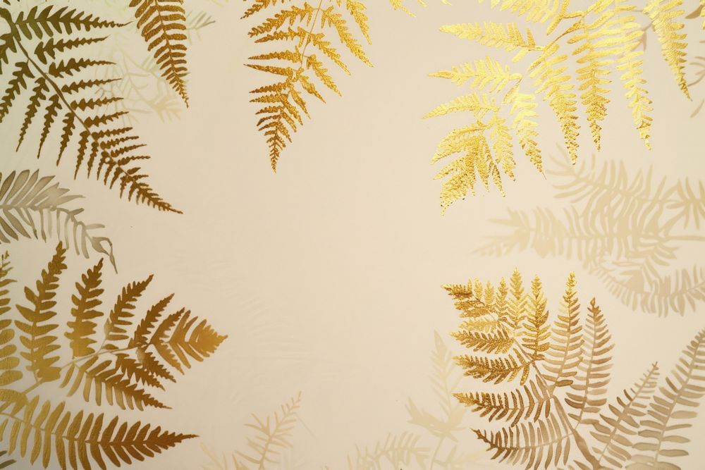 Fern lraves backgrounds pattern texture.