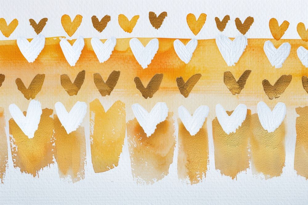 Hearts border frame backgrounds heart paper.