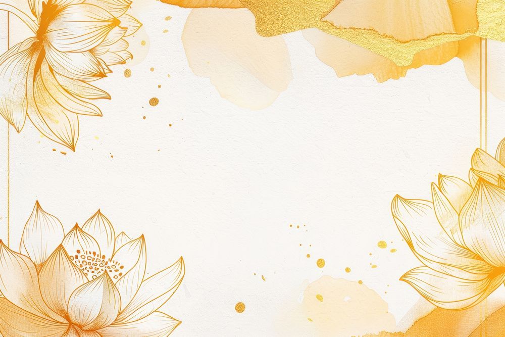 Lotus frame backgrounds pattern sketch.