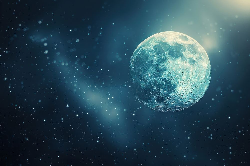 Abstract background space moon astronomy.