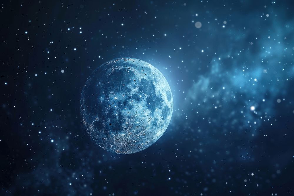 Abstract background space moon astronomy.