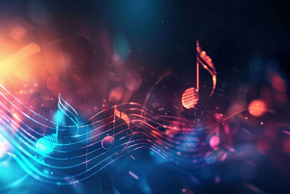 Abstract background backgrounds music light.
