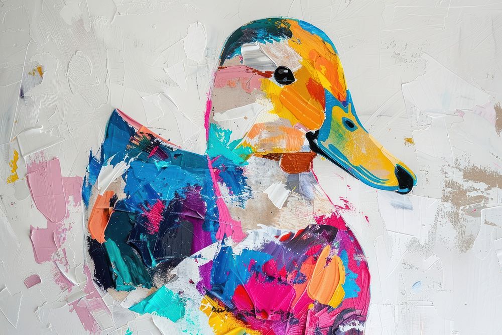 Art duck representation creativity.