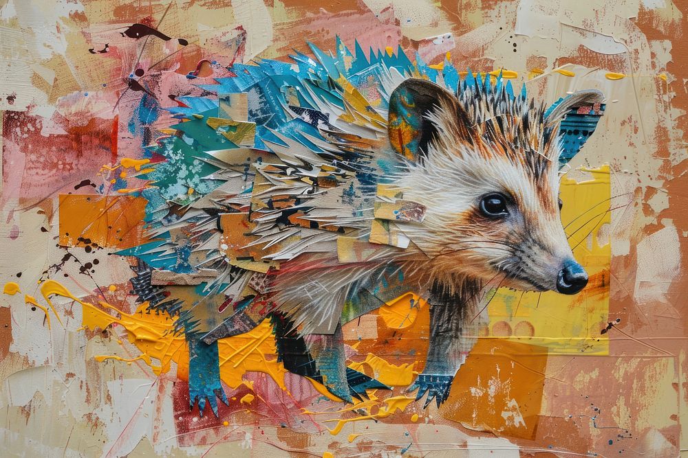 Art painting animal mammal.