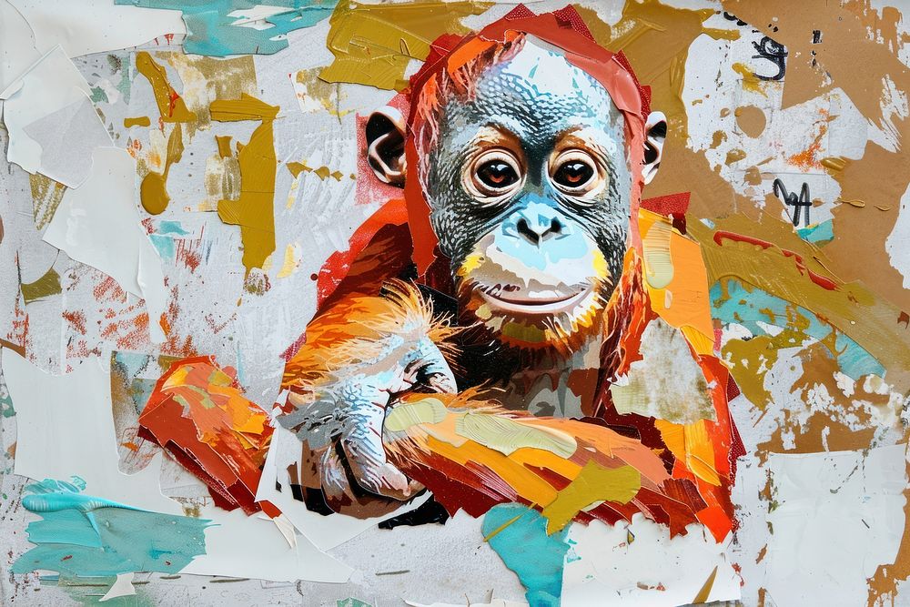 Orangutan art orangutan wildlife.