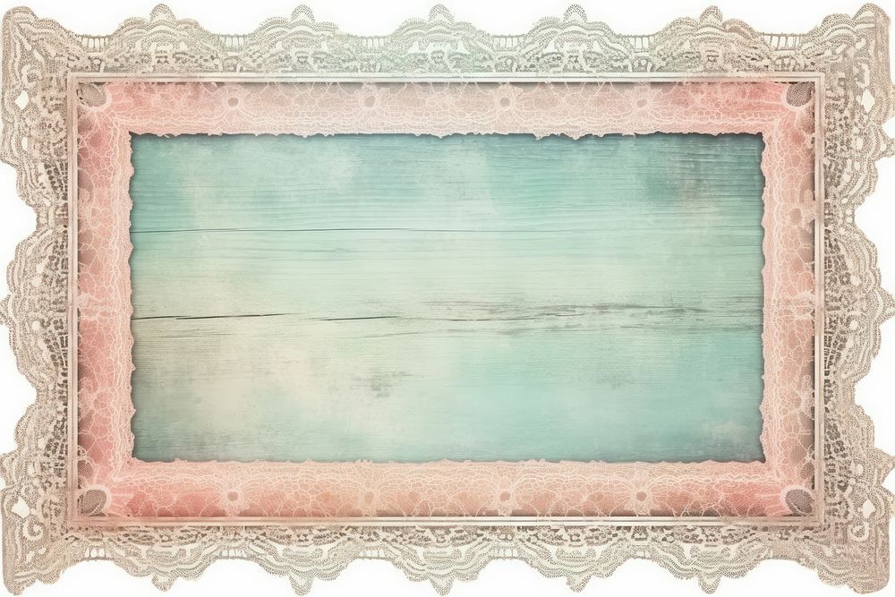 Vintage frame of lace backgrounds painting art.