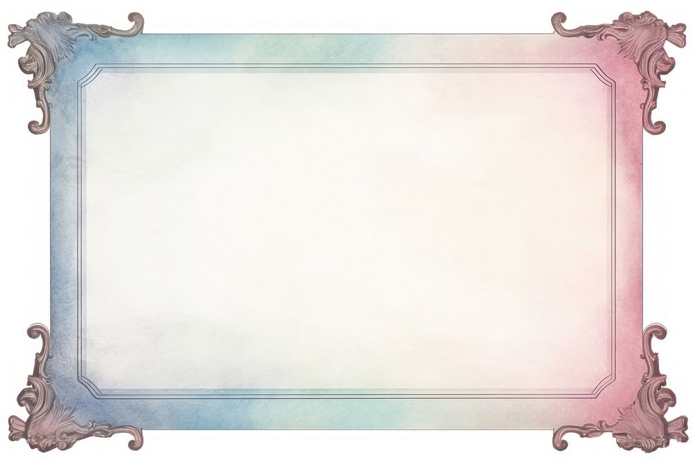 Vintage frame luxury backgrounds paper white background.