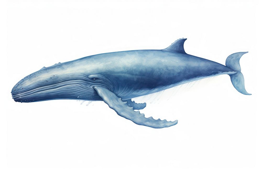 Blue whale animal mammal fish.