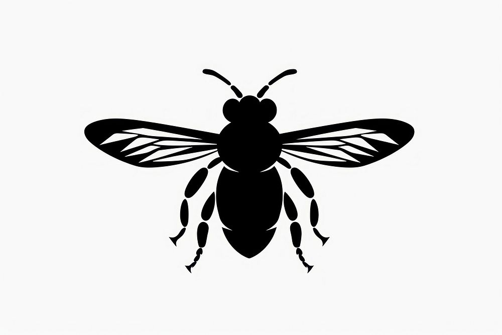 Wasp Silhouette clip art silhouette insect animal.