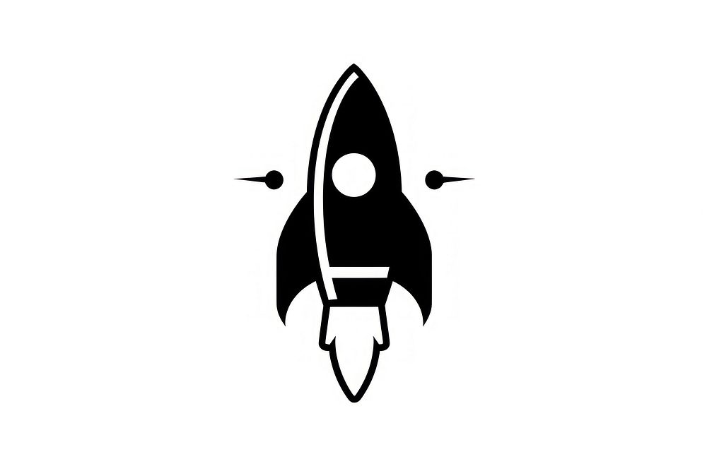 Rocket silhouette clip art rocket logo spaceplane.