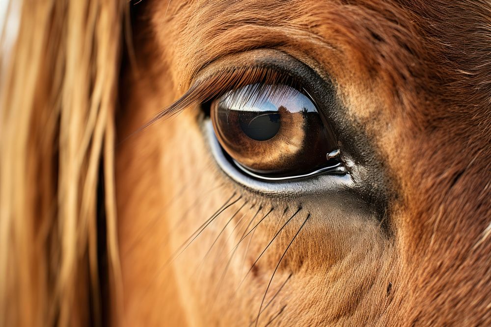 Close up of horse animal mammal livestock.