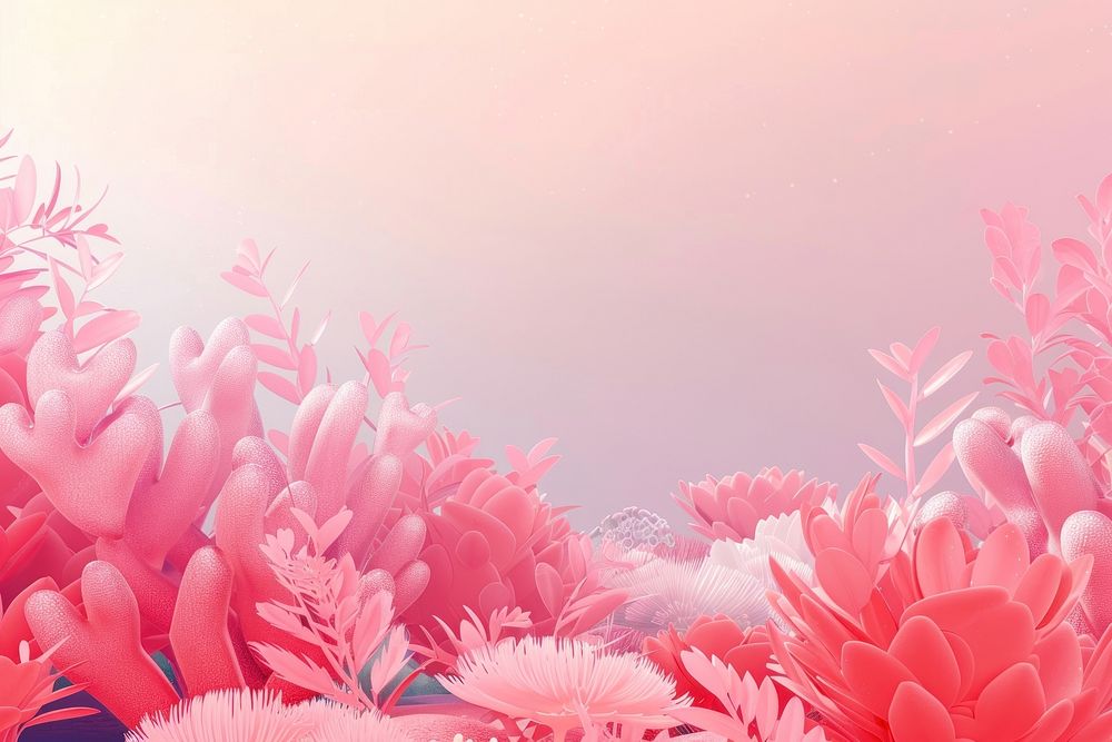Cute mini coral background backgrounds outdoors nature.