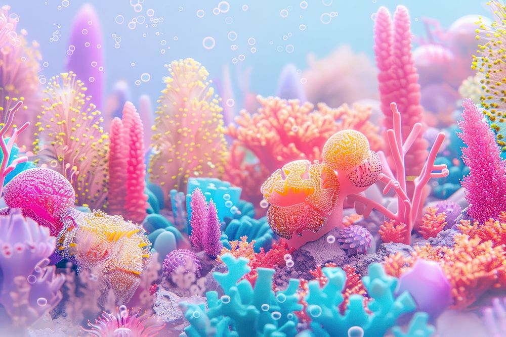Cute colorful coral background backgrounds aquarium outdoors.