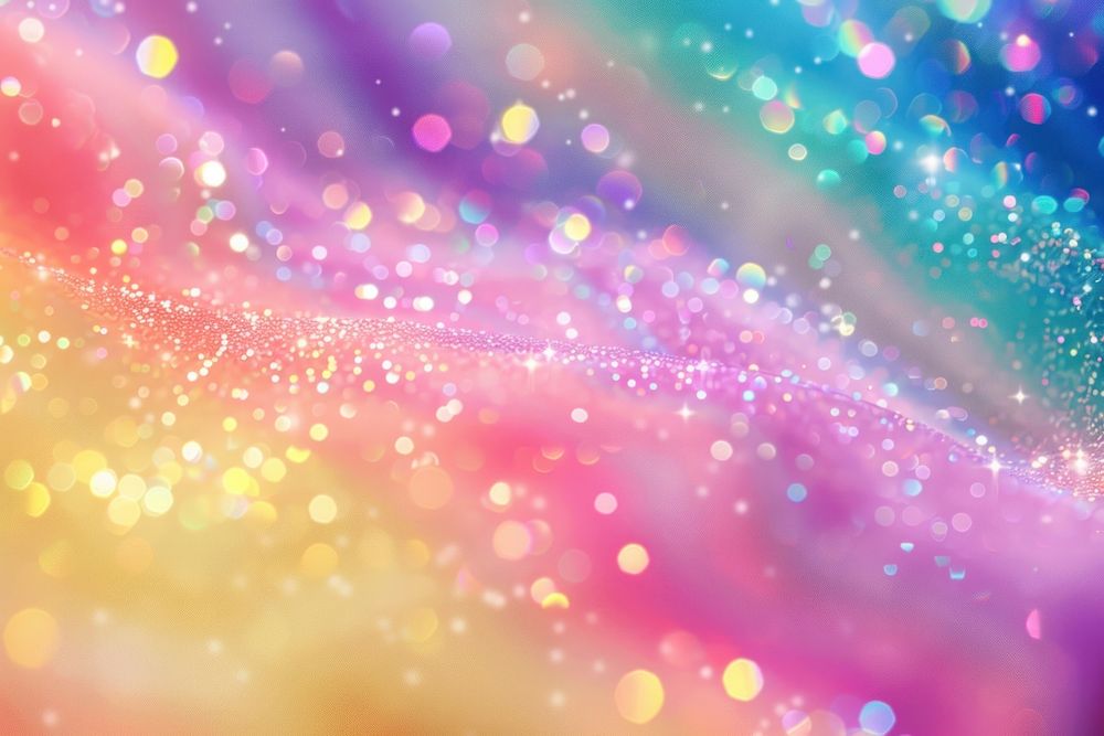 Cute rainbow glitter background backgrounds illuminated celebration.