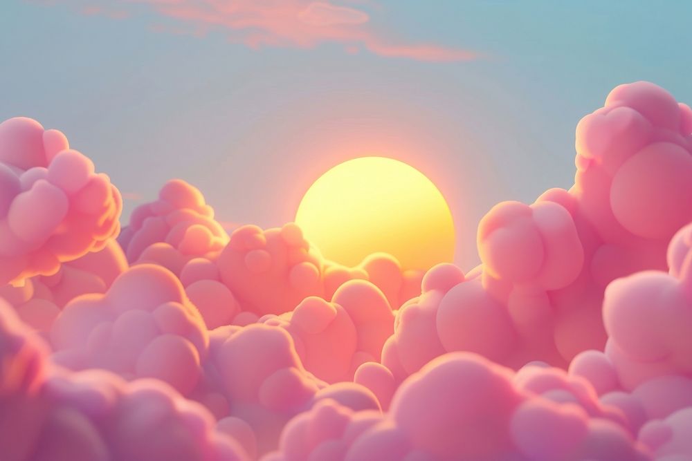 Cute sunset sky background backgrounds outdoors nature.