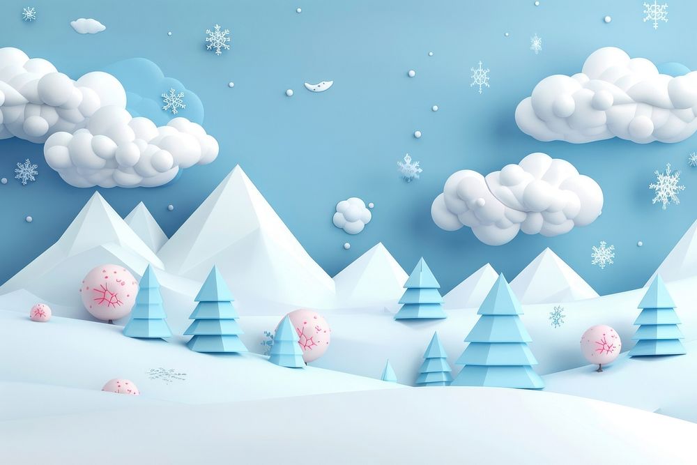Cute snow mountain background outdoors nature ice.