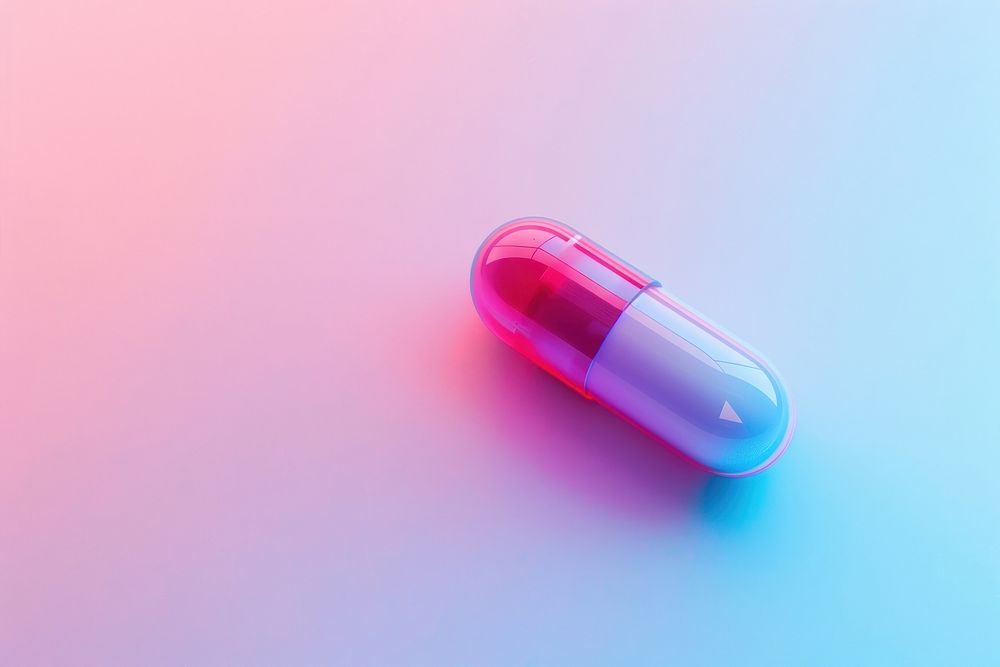 Abstract background capsule pill red.
