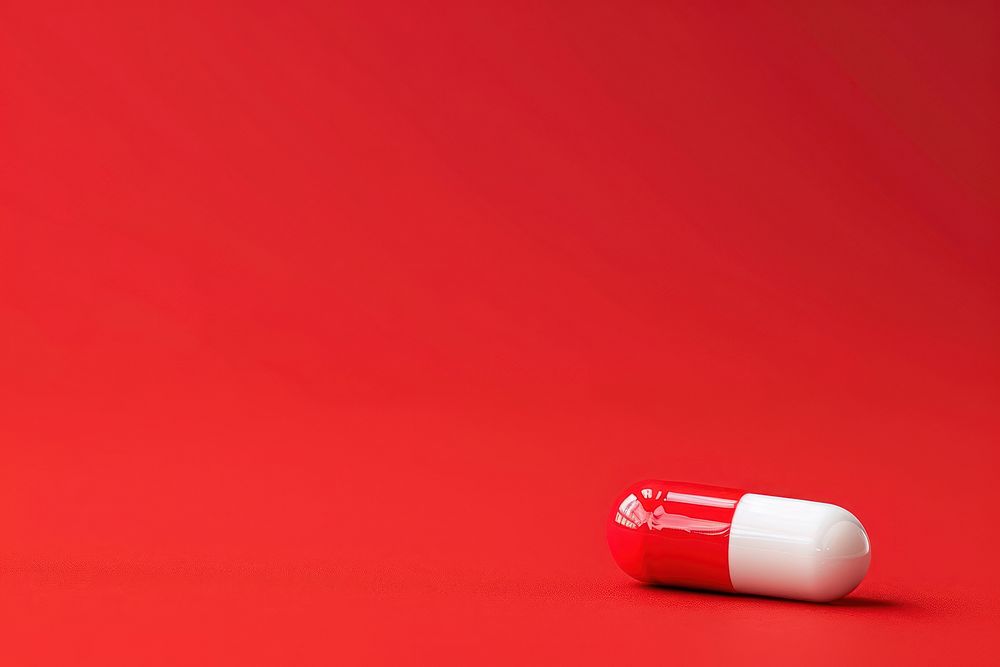 Abstract background pill red red background.